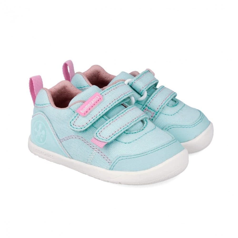 Dívčí barefoot plátěné tenisky LONA BASICA SKY Biomecanisc 262190-D622 - 22 - náhled 2