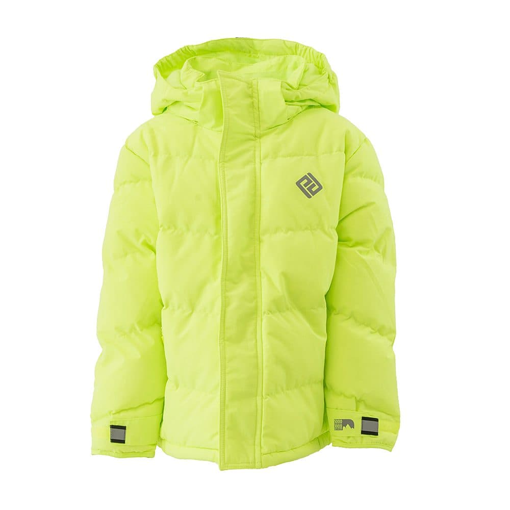 bunda zimní Puffa Neon chlapecká, Pidilidi, PD1110-19, zelená - 104 | 4let - náhled 4
