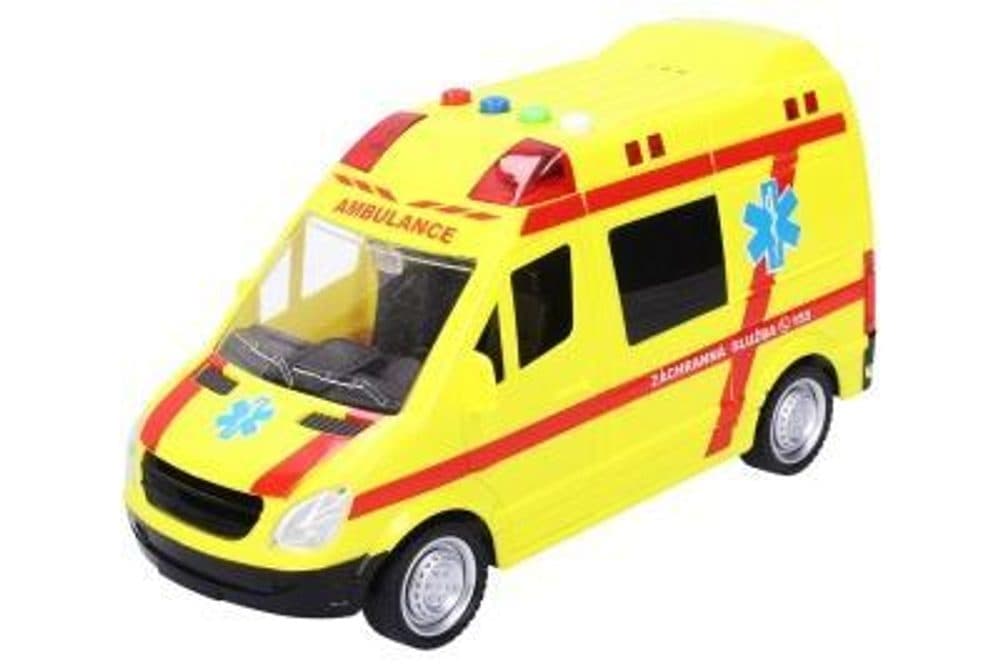 Záchranka, žluté auto s efekty, 111097