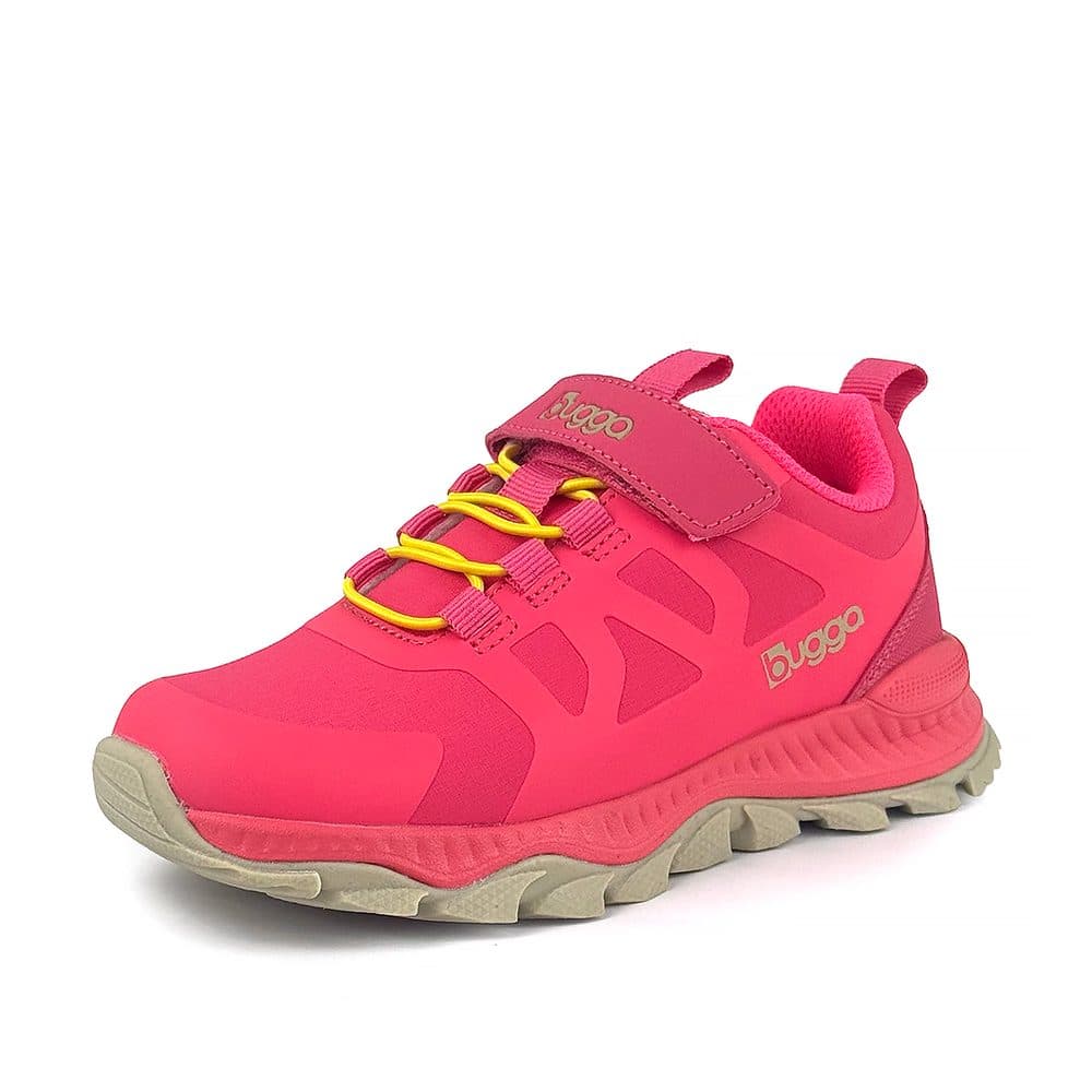 Dívčí outdoorové boty na suchý zip Bugga ORZA Pink B00206-03 -