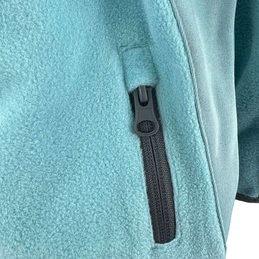 Outdoorová fleezová mikina na zip Pidilidi PD1171-15 Turquoise - L - náhled 4
