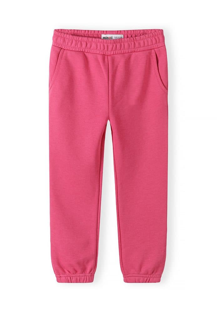 Tepláky dívčí s elastickým pasem a stahovací šňůrkou 3pack Minoti 30FLEECE153 - 104/110 | 4/5let - náhled 4