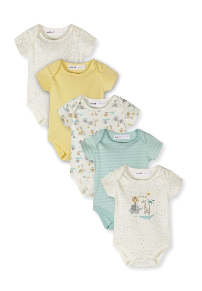Body kojenecké 5pack Minoti NOSBABYPACK2 -