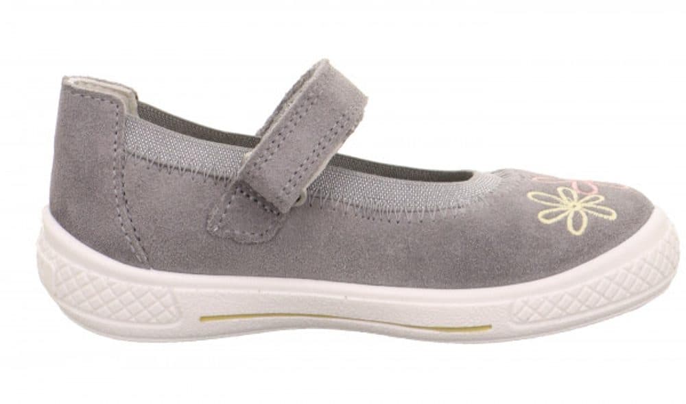 dívčí baleríny TENSY, Superfit, 1-000095-2500, šedá - 25 - náhled 2