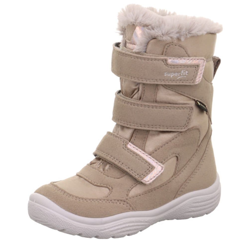 Dívčí zimní boty Superfit CRYSTAL GTX BEIGE 1-009090-4000 -