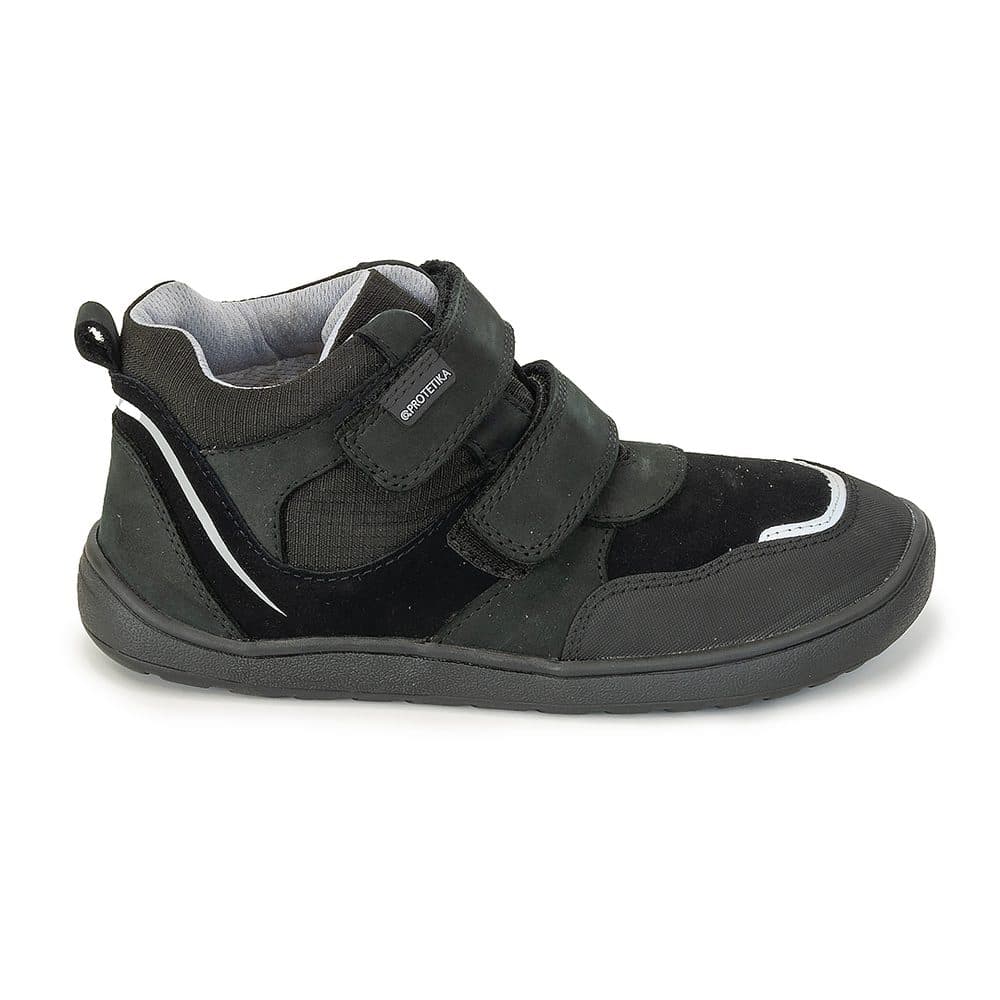 Chlapecké celoroční boty s membránou Barefoot BANET BLACK, Protetika, černá - 22 - náhled 3
