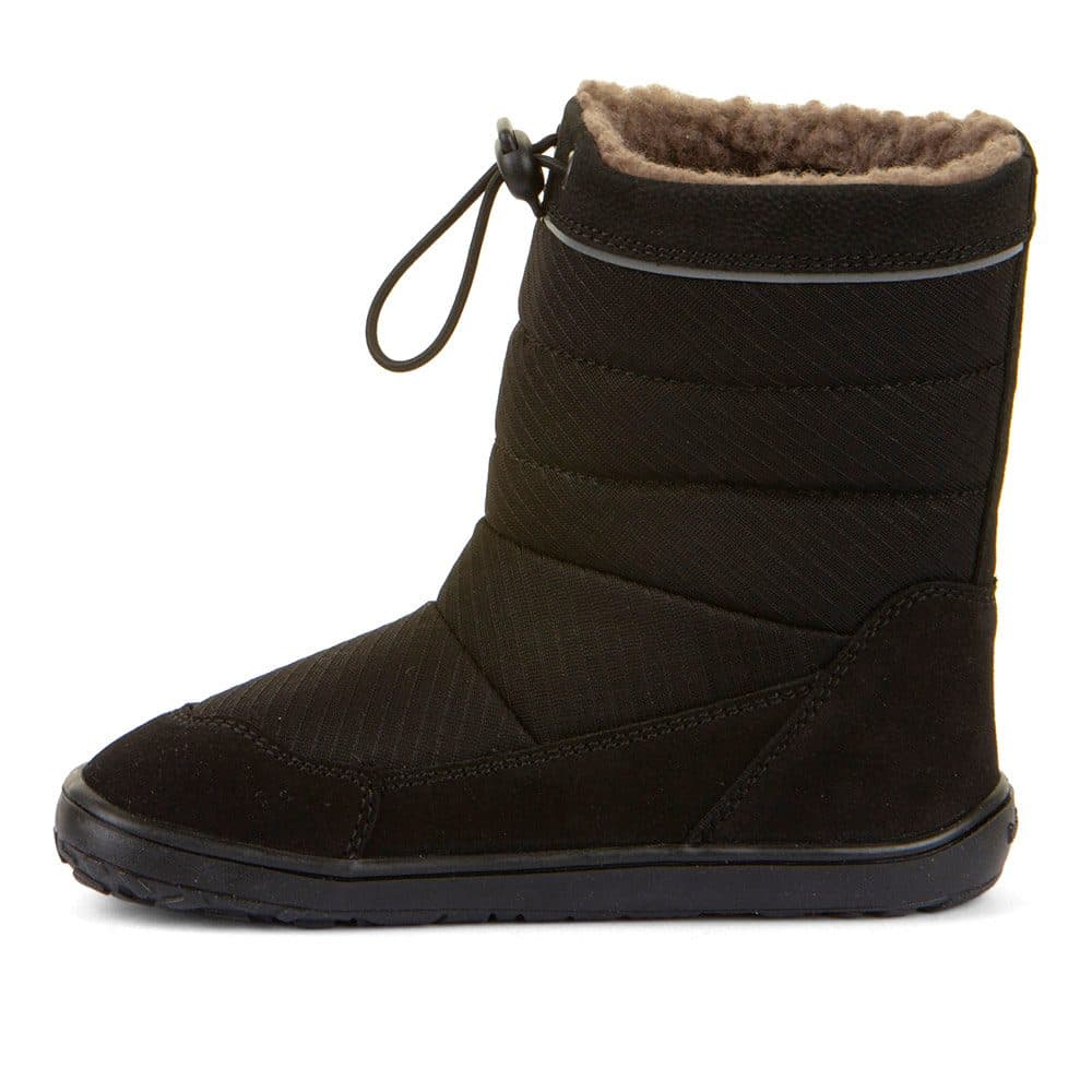 Dětské zimní barefoot sněhule UP TEX SNOW WOOL Black  G3160249 - 30 - náhled 3