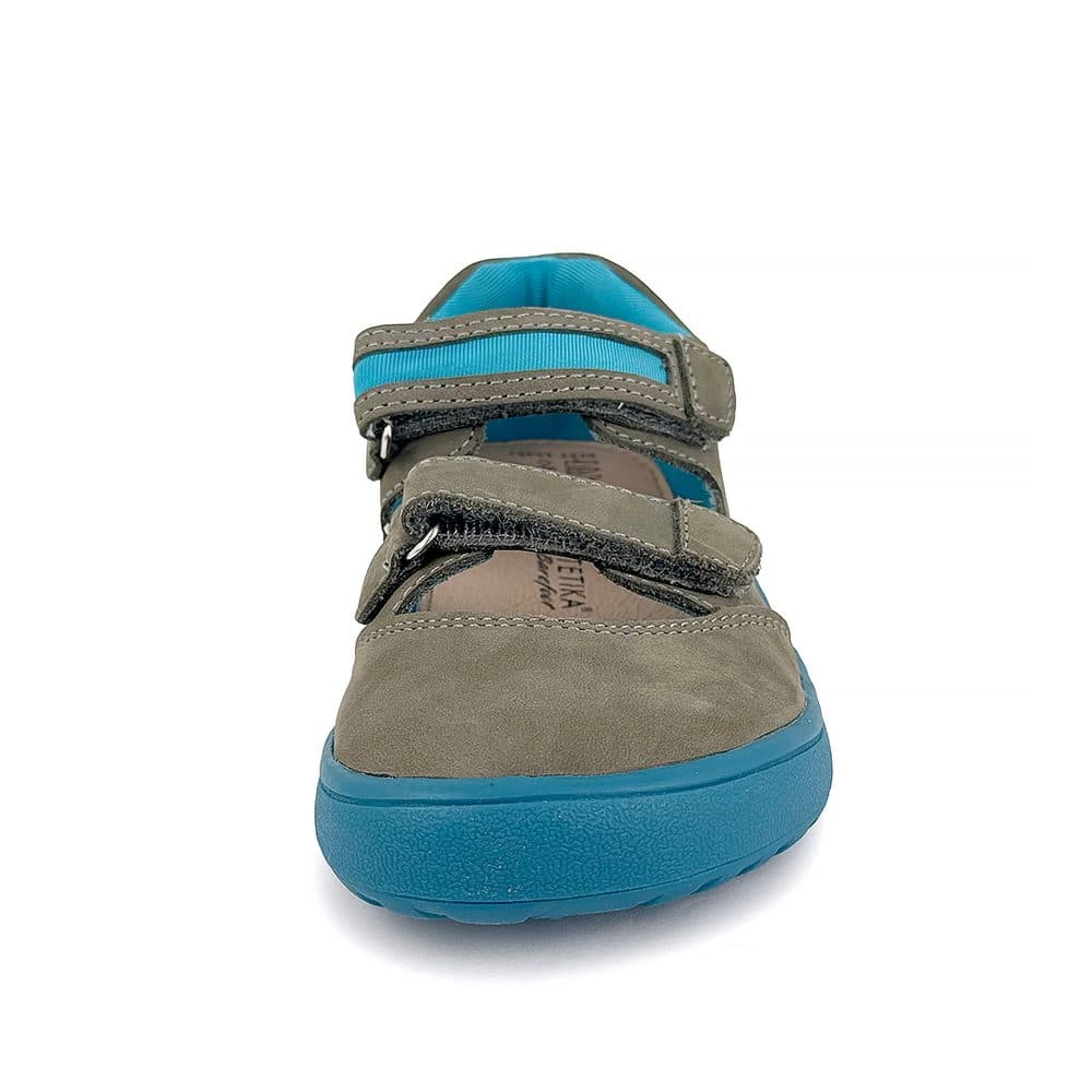 Chlapecké barefoot sandály PROTETIKA NERY KHAKI šedá - 25 - náhled 2