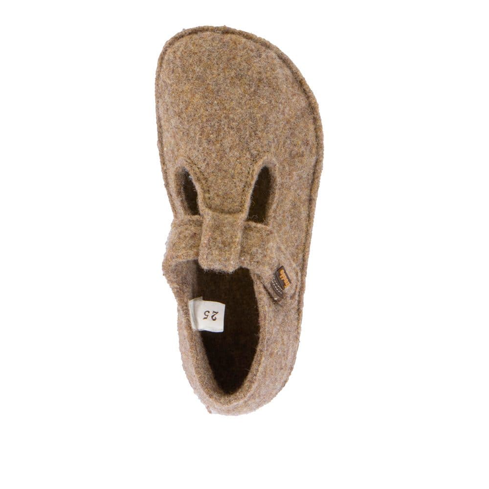 Dětské barefoot bačkory FLEXY WOOLY Beige Froddo G1700378-4 - béžová - 23 - náhled 5