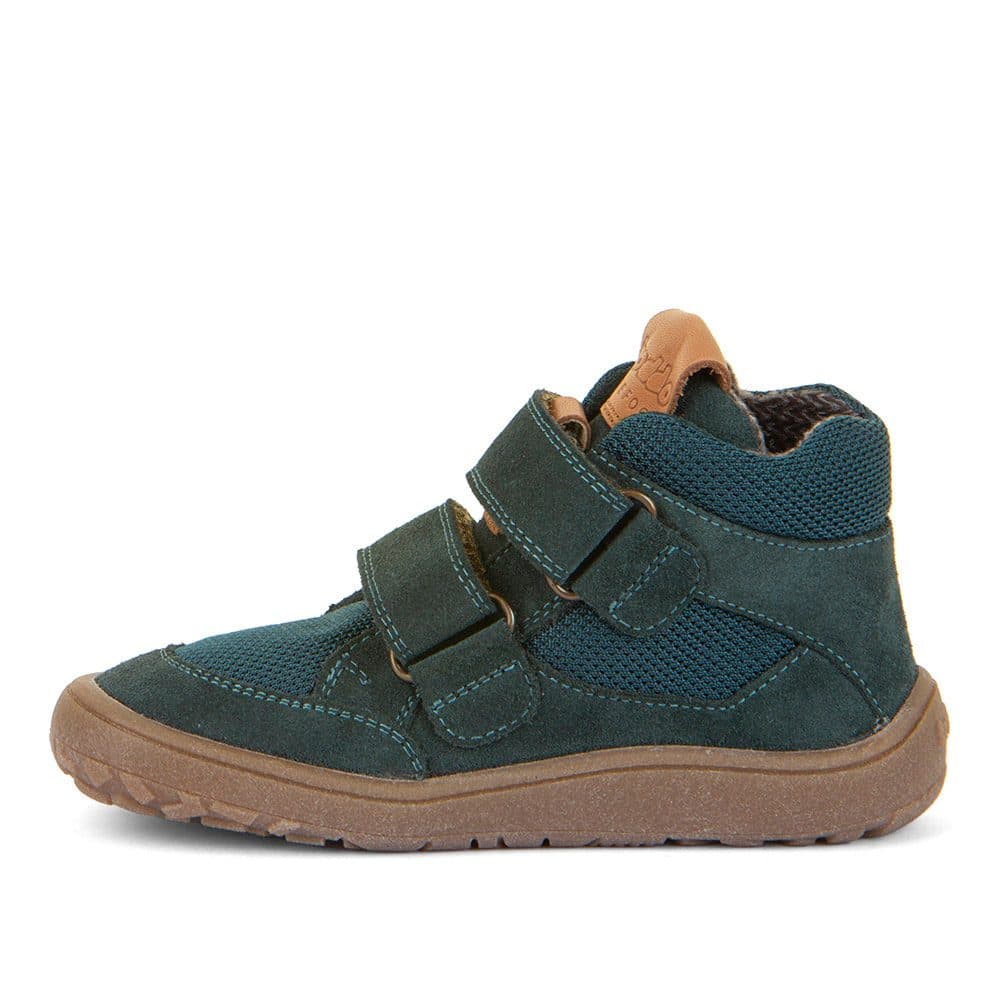 Chlapecké barefoot boty TEX AUTUMN  Petroleum Froddo G3110254-13 - khaki - 23 - náhled 3