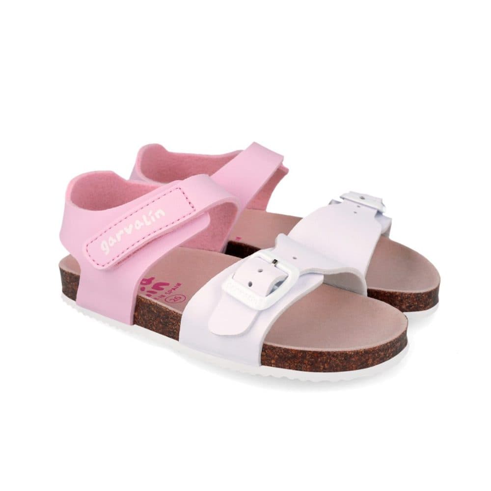 Dívčí sandály BIO BASICO BLANCO Y ROSA Biomecanics 262468-D113 - 28 - náhled 2