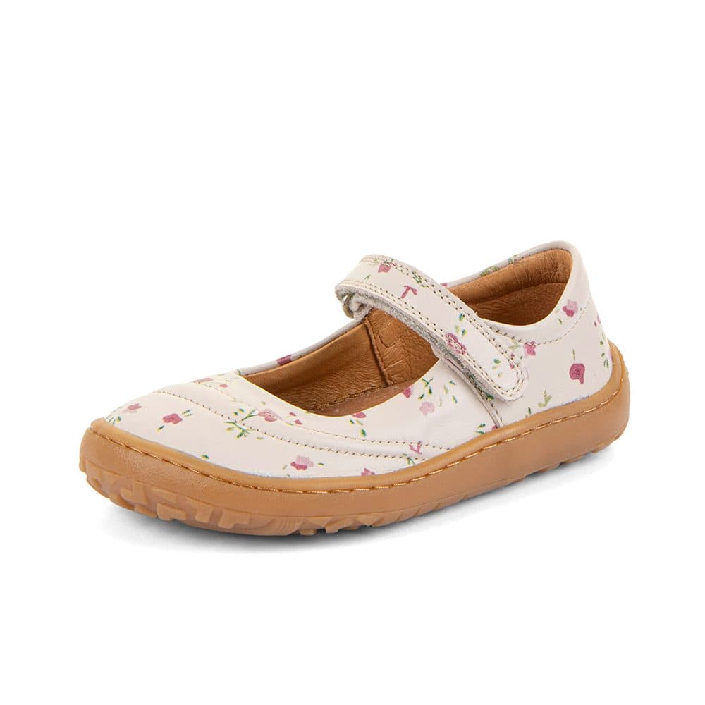 Dívčí barefoot kožené baleríny MARY J FLOWES Froddo G3140195-3 -
