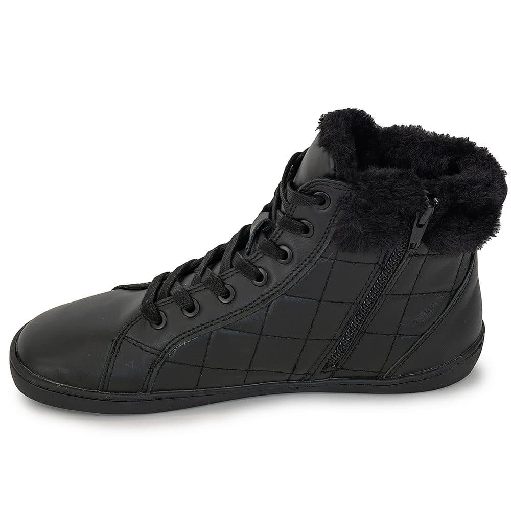 Dámské barefoot zimní boty ZORA DARK BLACK, Protetika, tmavě černá - 38 - náhled 5