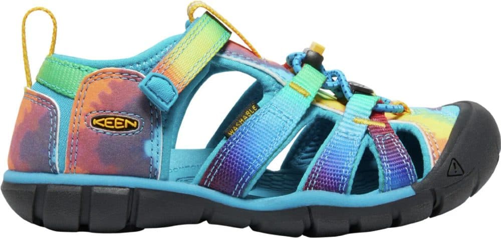 Dětské sandály KEEN SEACAMP II CNX vivid blue/original tie dye - 25/26 - náhled 5