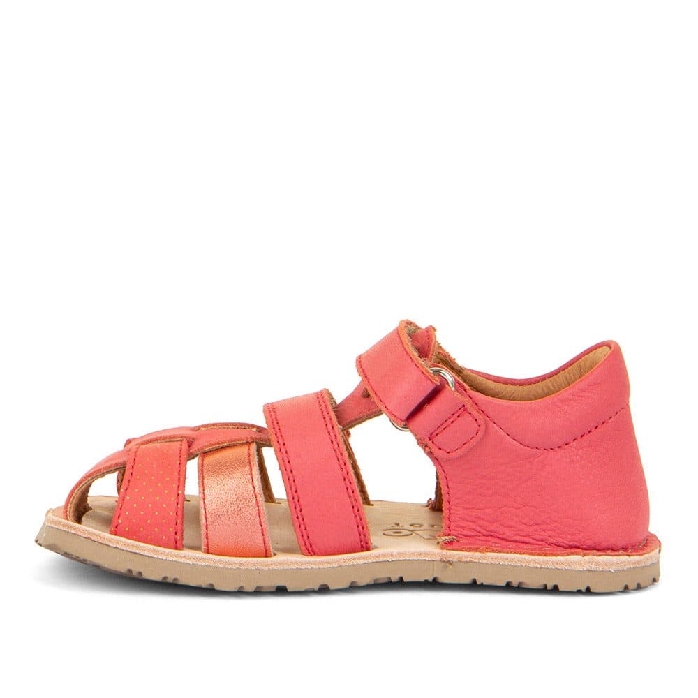 Dívčí barefoot sandály FLEXY F Coral Froddo G3150283-11 červená - 30 - náhled 3