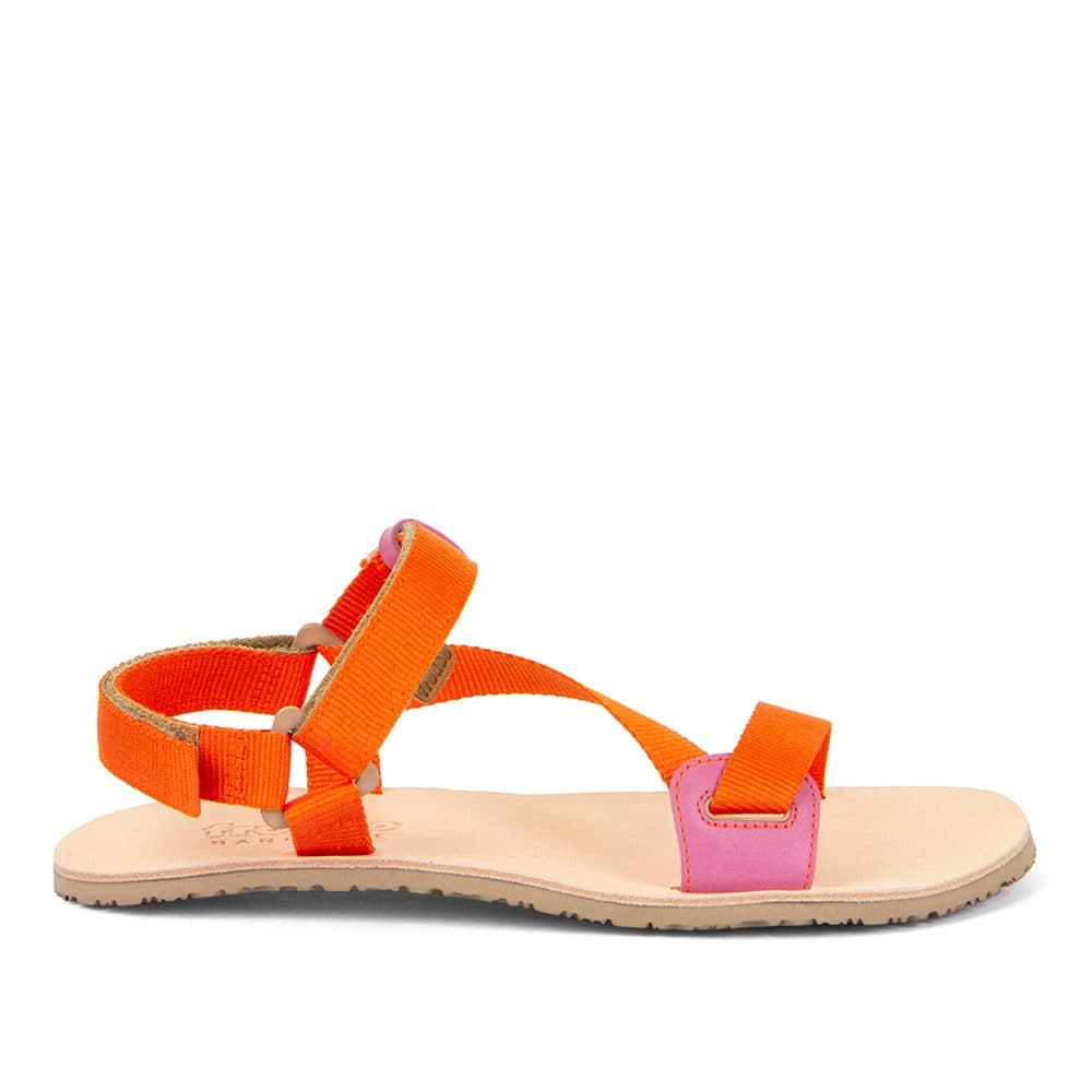 Dívčí barefoot sandály FLEXY STRAPS Orange Froddo G3150284-5 oranžová - 35 - náhled 4