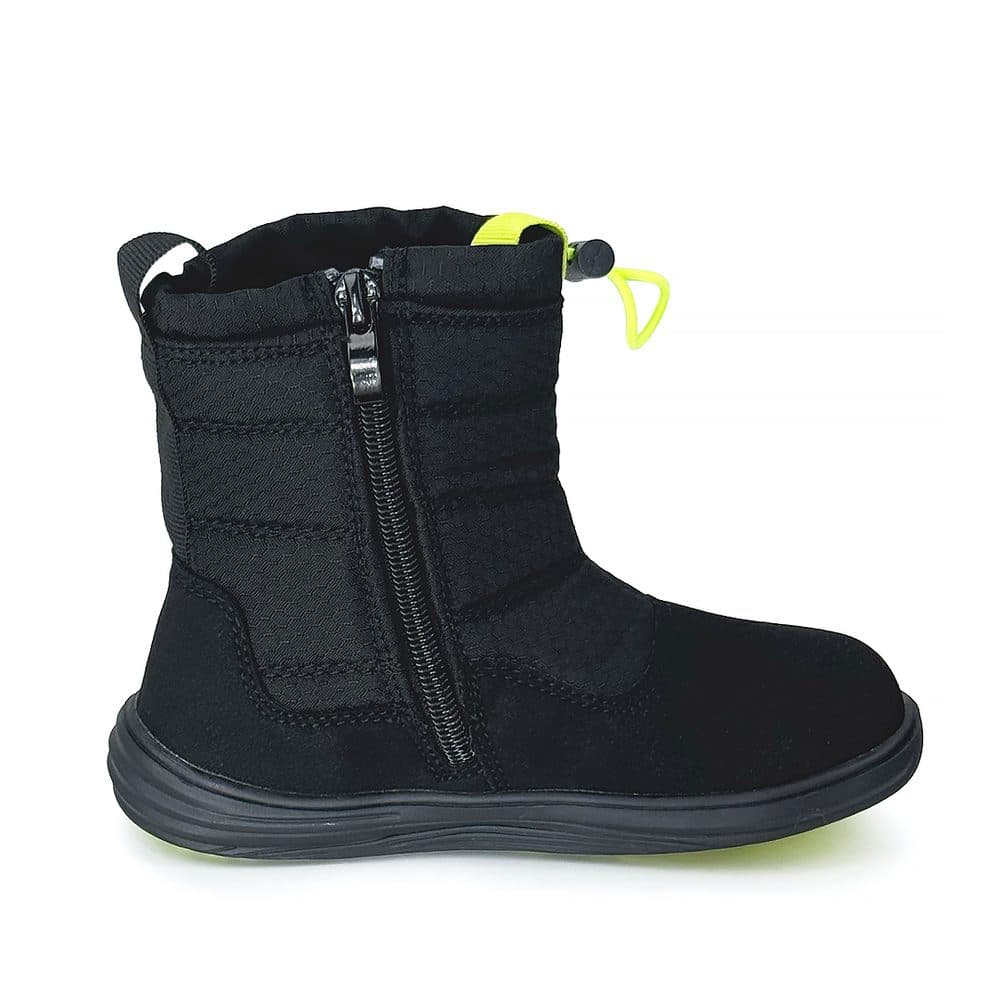 Dětské zimní barefoot boty s membránou Bugga  RUBA Black B00197-10 - 25 - náhled 4