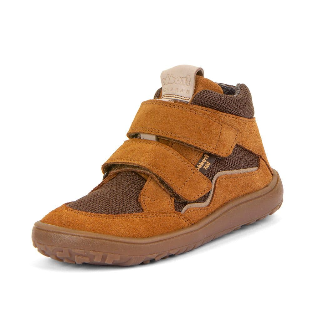 Dětské barefoot boty TEX AUTUMN Cognac Froddo G3110266-4 -