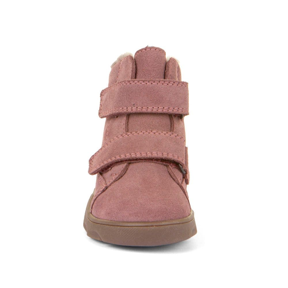 Dívčí zimní barefoot boty ZERU TEX FURRY Dark Pink Froddo G2110151-5 - 21 - náhled 2