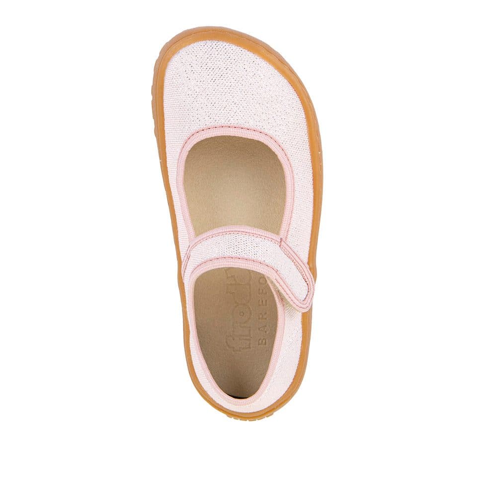 Dívčí plátěné barefoot baleríny CANVAS BALETTY PINK SHINE FRODDO G1700437 - 29 - náhled 2