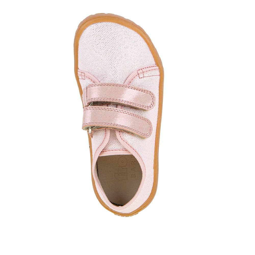 Dívčí plátěné barefoot tenisky CANVAS PINK SHINE Froddo G1700440 - 26 - náhled 2