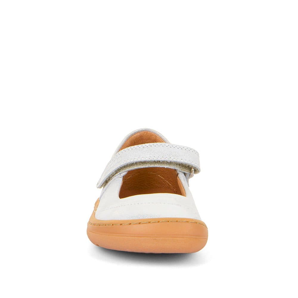 Dívčí barefoot baleríny MARY J Silver Froddo G3140184-6 stříbrná - 25 - náhled 3