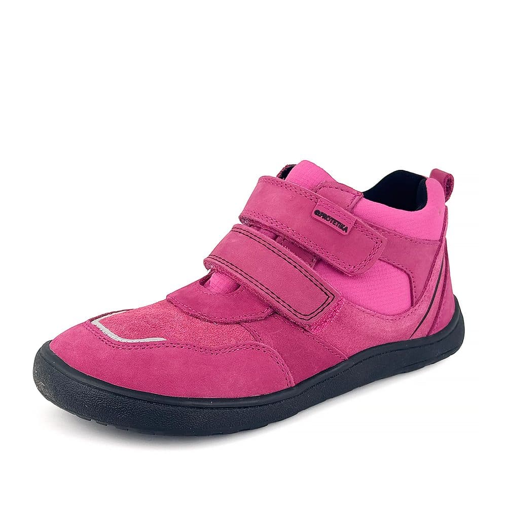 Dívčí celoroční barefoot boty Protetika BANET FUXIA -
