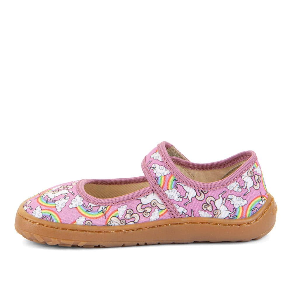 Dívčí plátěné barefoot baleríny CANVAS BALETTY WHITE/PINK FRODDO G1700437-3 - 25 - náhled 3