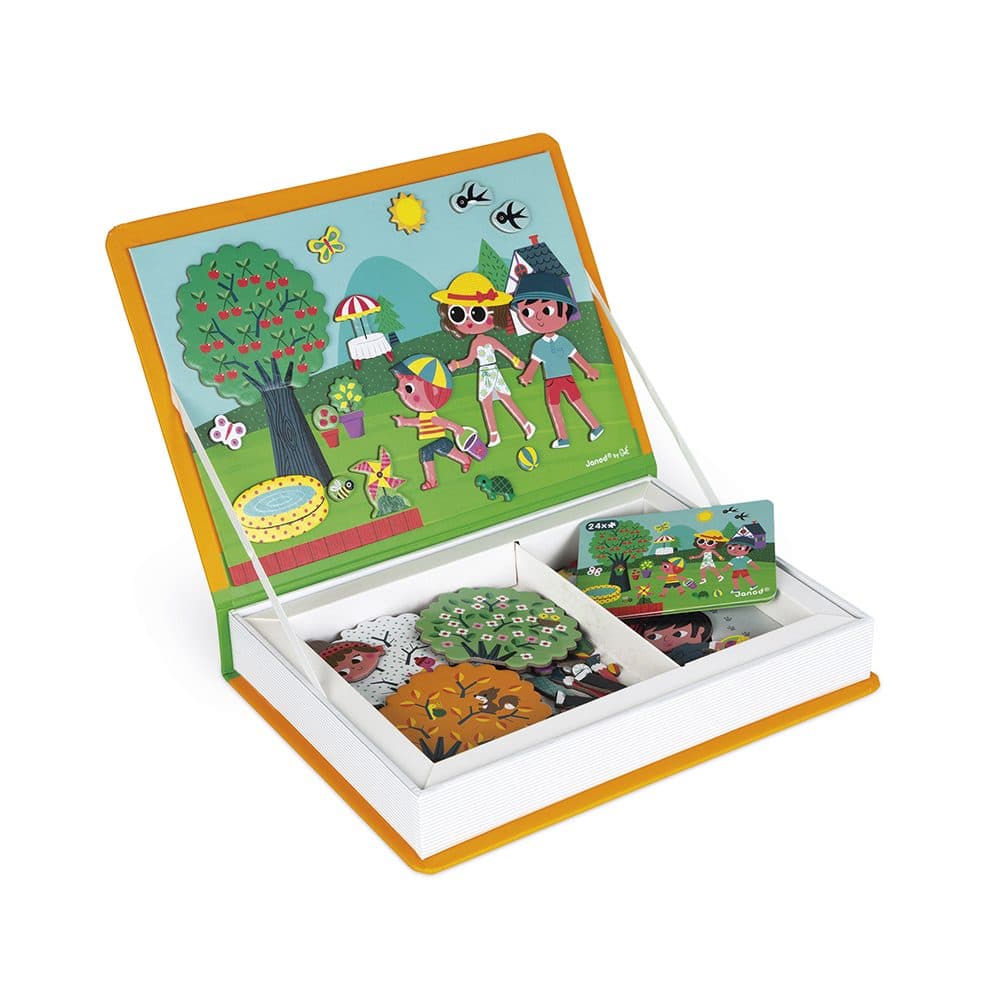 Janod Magnetická kniha Magnetibook Roční období, Janod, W056822 - náhled 3