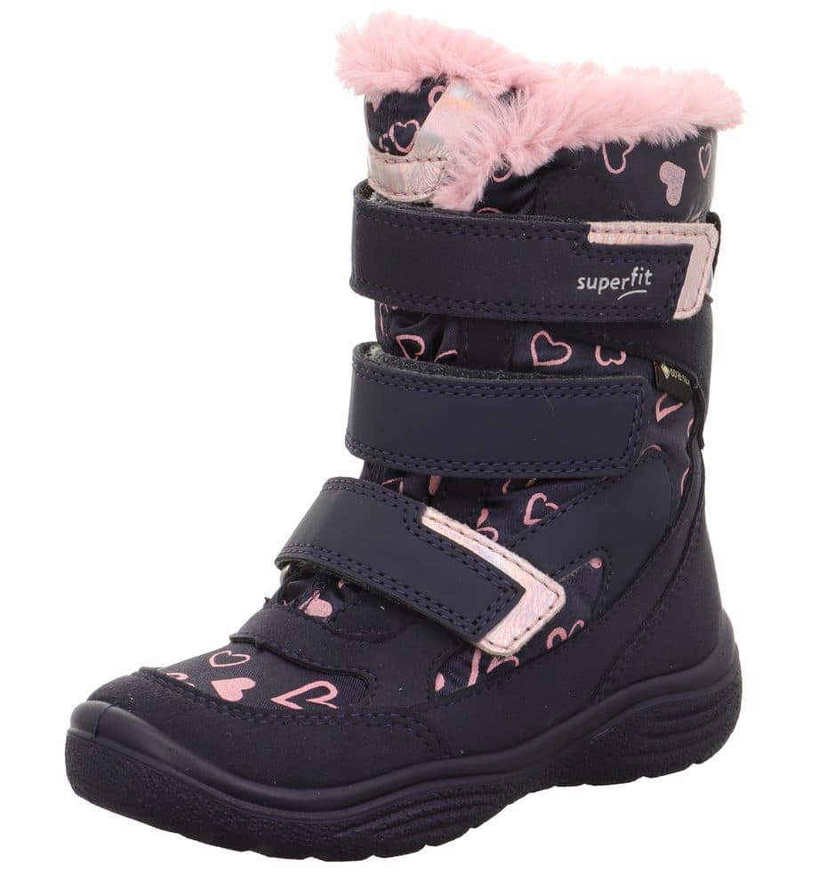Dívčí zimní boty CRYSTAL Blue/Pink Gore-Tex, Superfit,1-009090-8020 - 25 - náhled 1