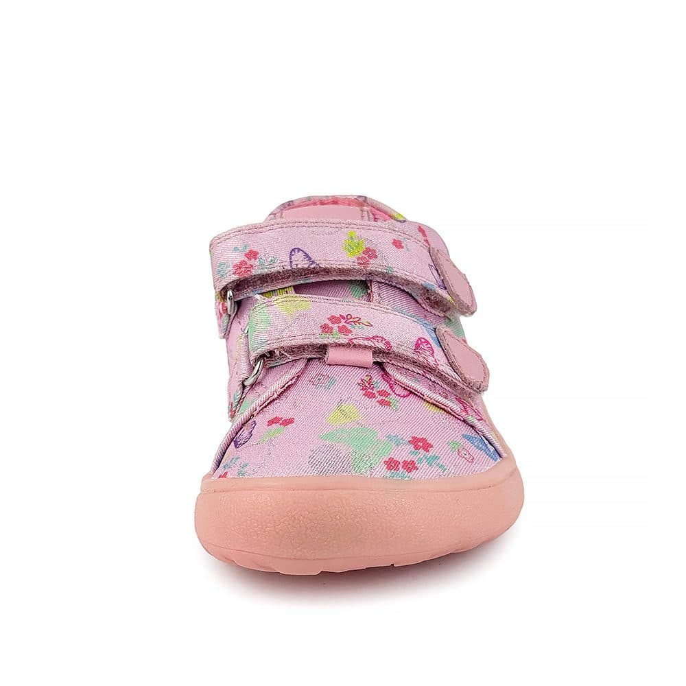 Dívčí barefoot tenisky KORO BUTTERFLY Protetika motýlci růžové - 21 - náhled 2