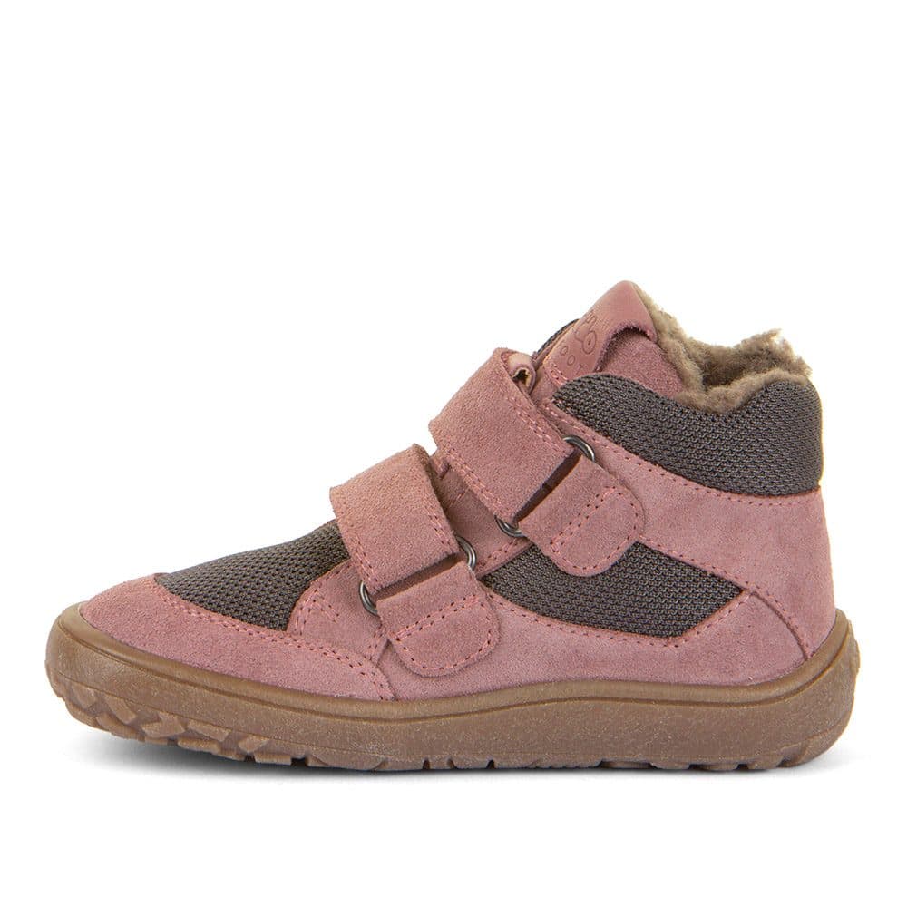 Dívčí zimní barefoot boty TEX WOOL Gray Pink, Froddo, G3110254-6W, růžová - 31 - náhled 5