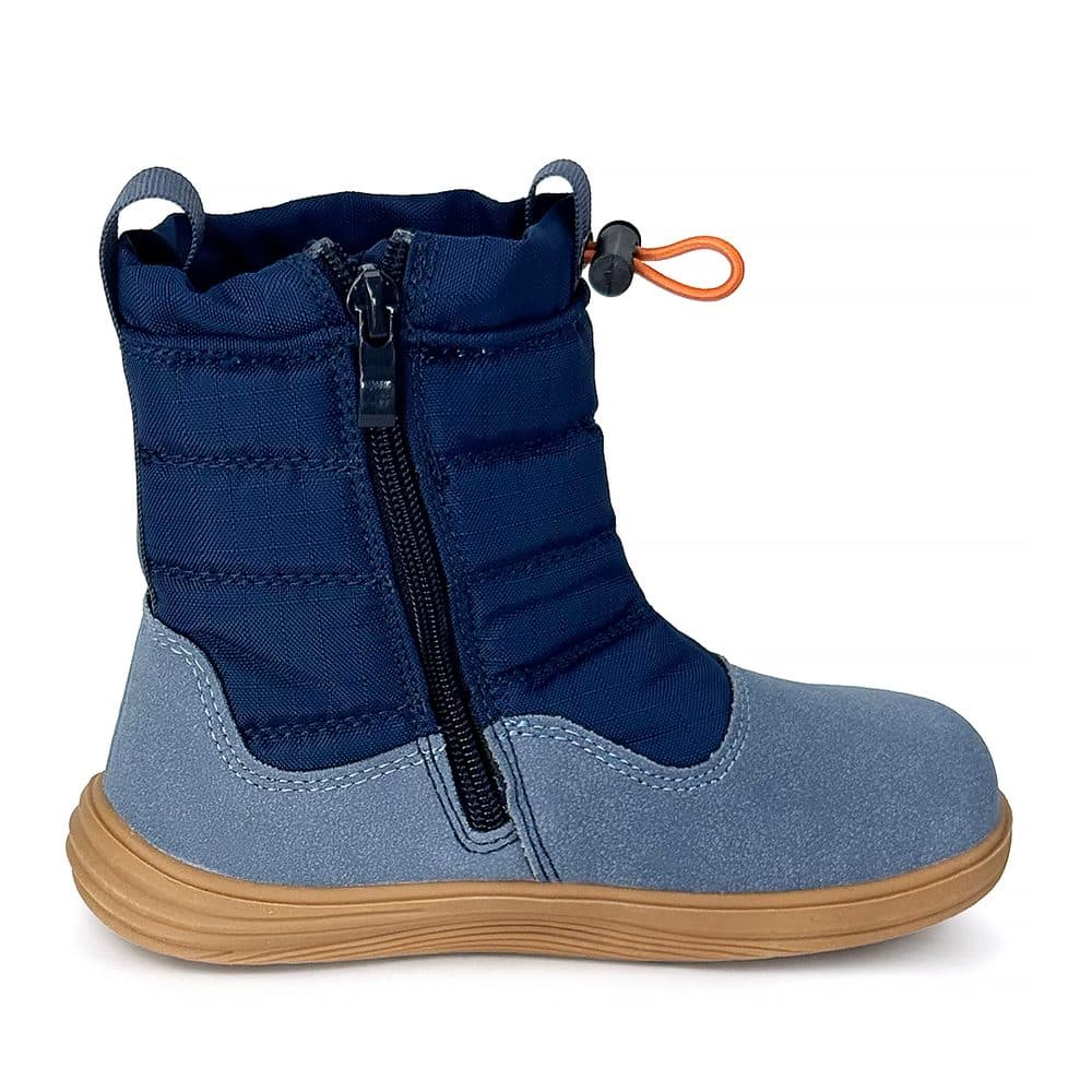 Chlapecké zimní barefoot boty s membránou Bugga RUBA Blue B00197-04 - 25 - náhled 4