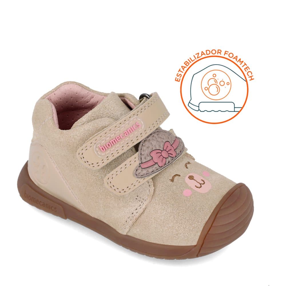 Dívčí barefoot tenisky Latte Mocchiato, Biomecanics, 241107-C677 - 23 - náhled 5