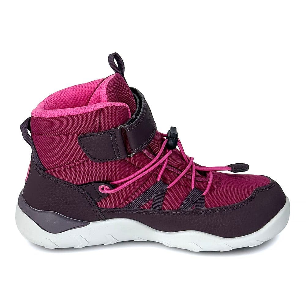 dětské zimní barefootové boty s membránou BUGGA CHRIS Burgundy B00190-16 - 27 - náhled 4