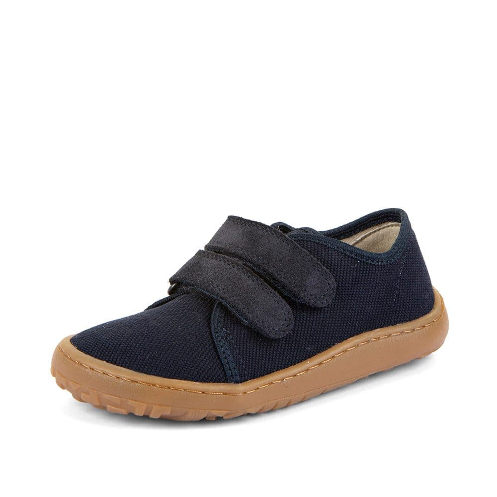 Chlapecké plátěné barefoot tenisky CANVAS DARK BLUE Froddo G1700440-2 -