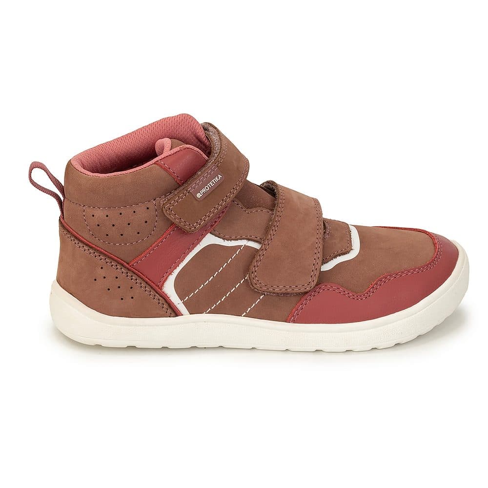 Dívčí celoroční boty Barefoot  TIRA OLD PINK, Protetika, růžová - 22 - náhled 3