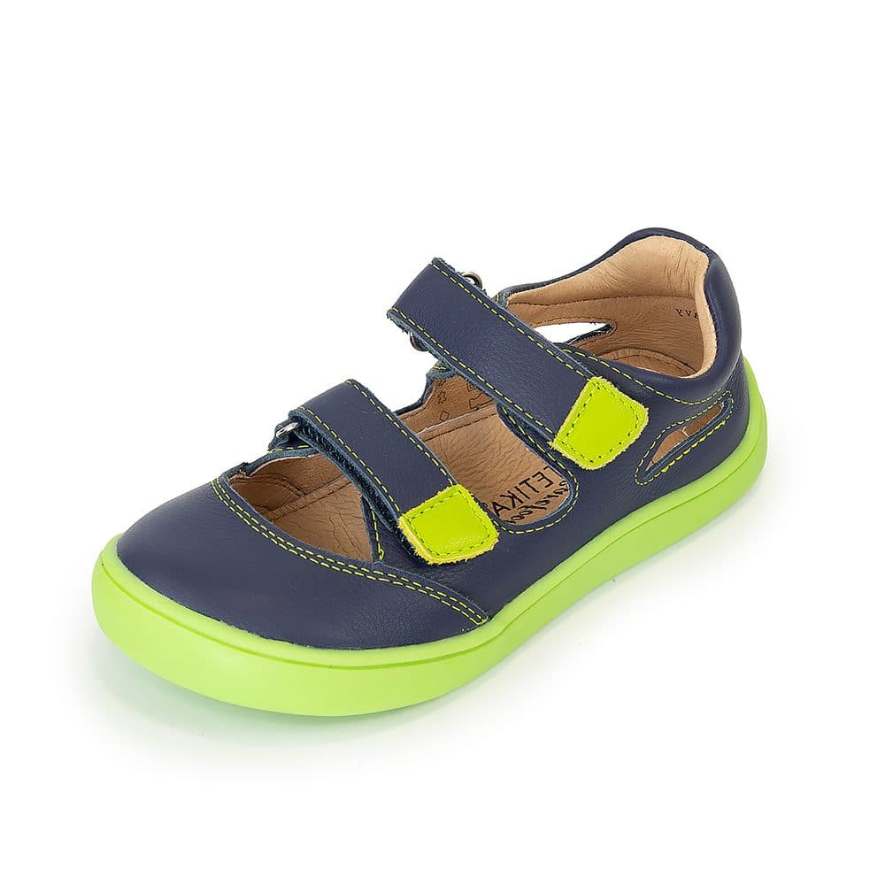 chlapecké sandály Barefoot TERY NAVY, Protetika, modrá - 21
