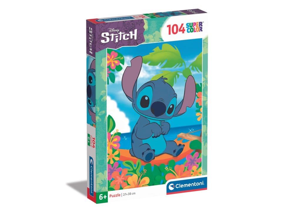Clementoni Puzzle 104 Disney Stitch, Clementoni, W045880 - náhled 3
