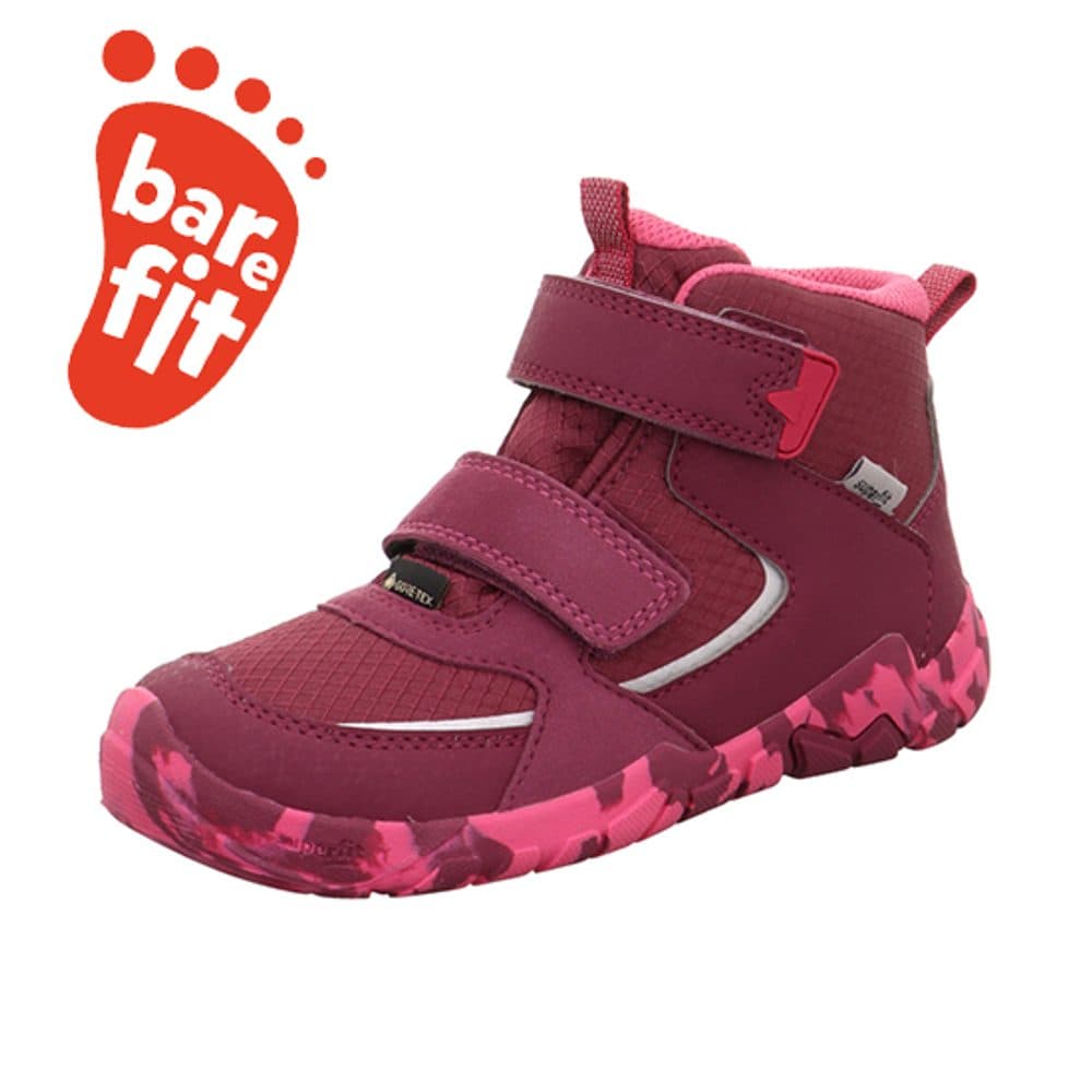 Dívčí celoroční boty Barefit TRACE GTX, Superfit, 1-006033-5000, červená - 25 - náhled 2