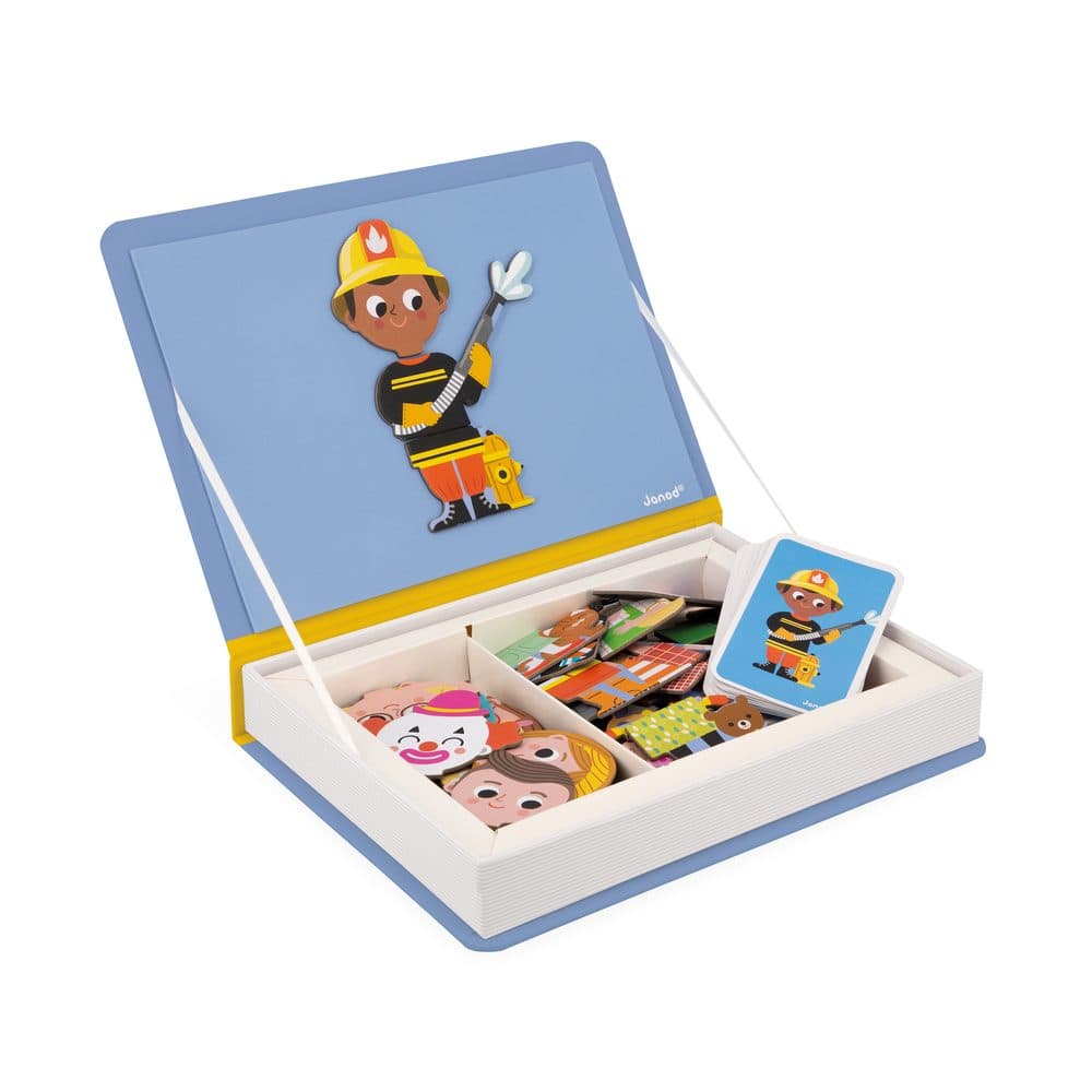 Janod Magnetická kniha Magnetibook Povolání, Janod, W056819 - náhled 3