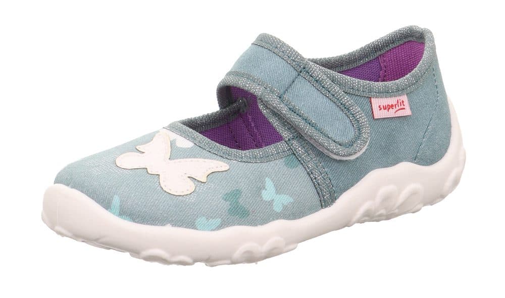 Dívčí pantofle BONNY, Superfit, 1-000281-7510, zelená -