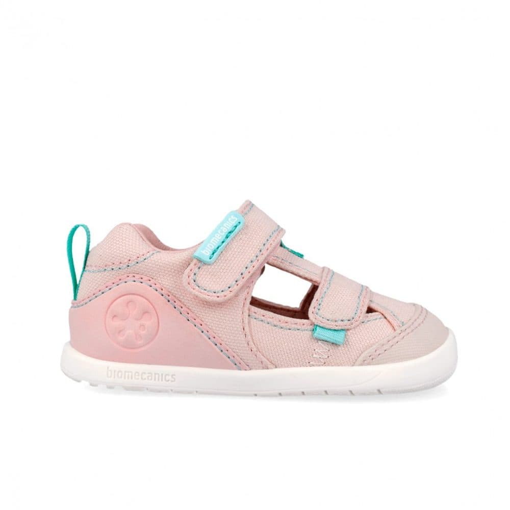 Dívčí barefoot sandály LONA BASICA BEIGE ROSA Biomecanics 262191-E032 - 22 - náhled 3