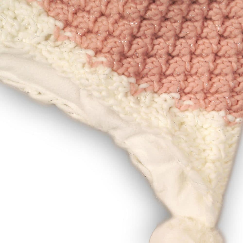 Čepice zimní dívčí s bambulemi, Minoti, DEER 15, růžová - 12-24m - náhled 3