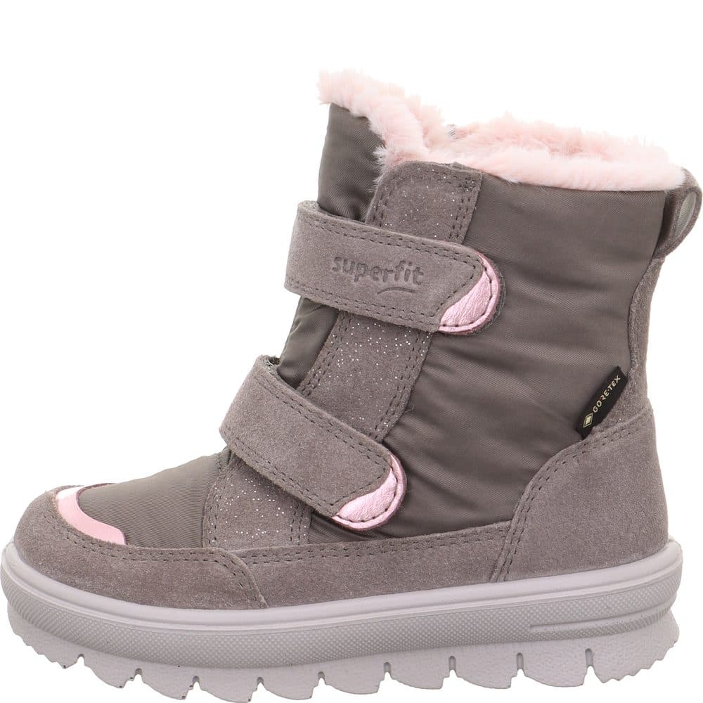 Dívčí zimní boty FLAVIA Gray/Pink Gore-Tex, Superfit , 1-000216-2000, šedá - 27 - náhled 4