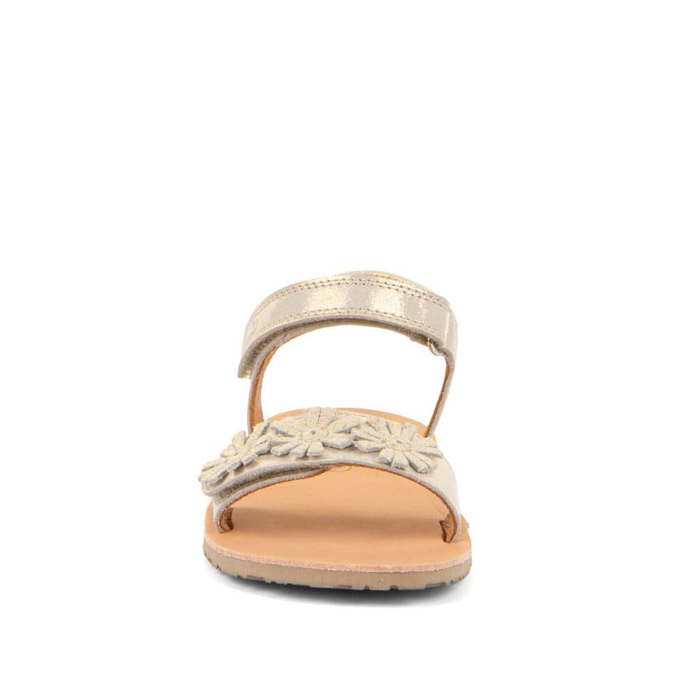 Dívčí barefoot sandály FLEXY FLOWERS Gold Shine Froddo G3150289 - 32 - náhled 2