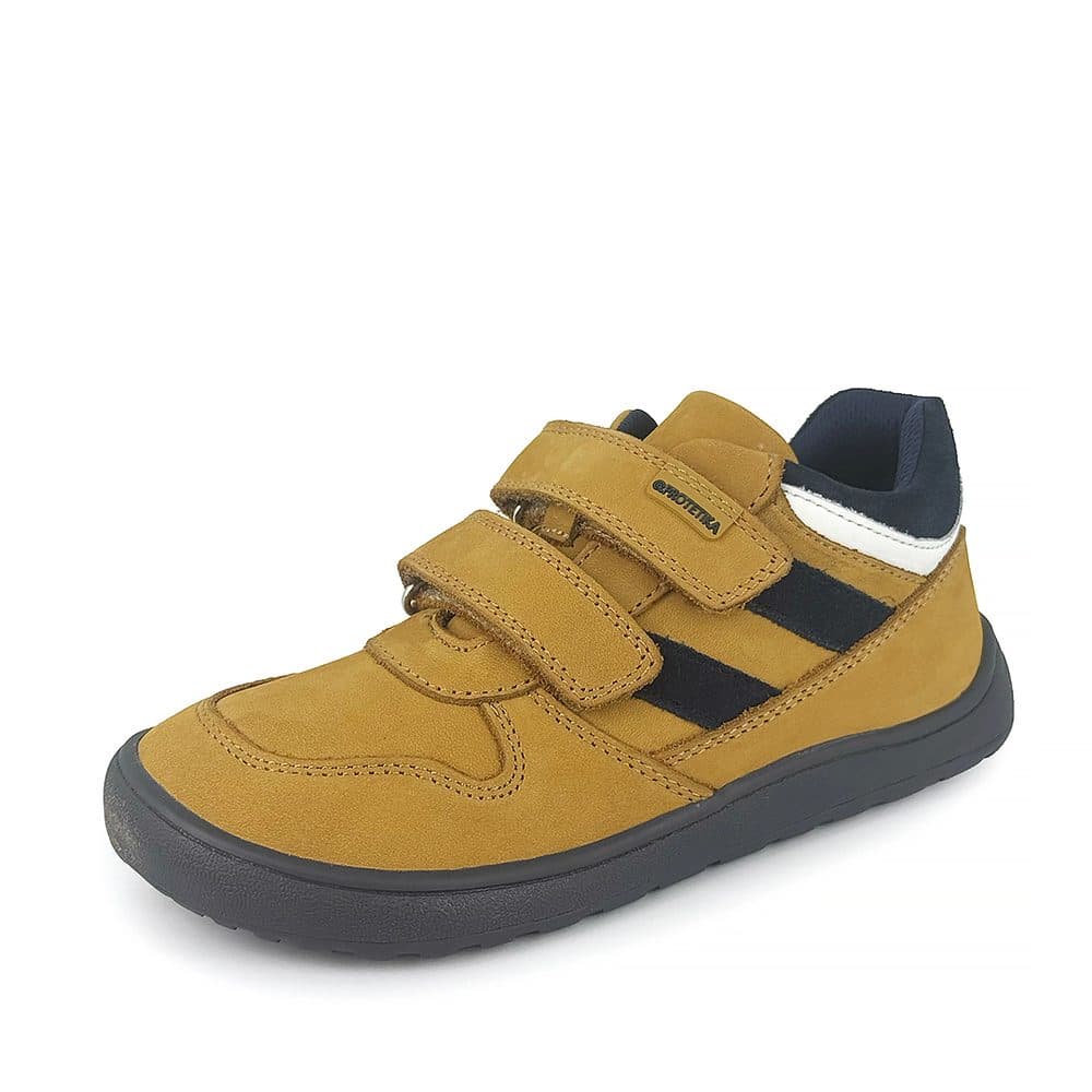 Chlapecké barefoot tenisky VESTON CAMEL Protetika hnědé -