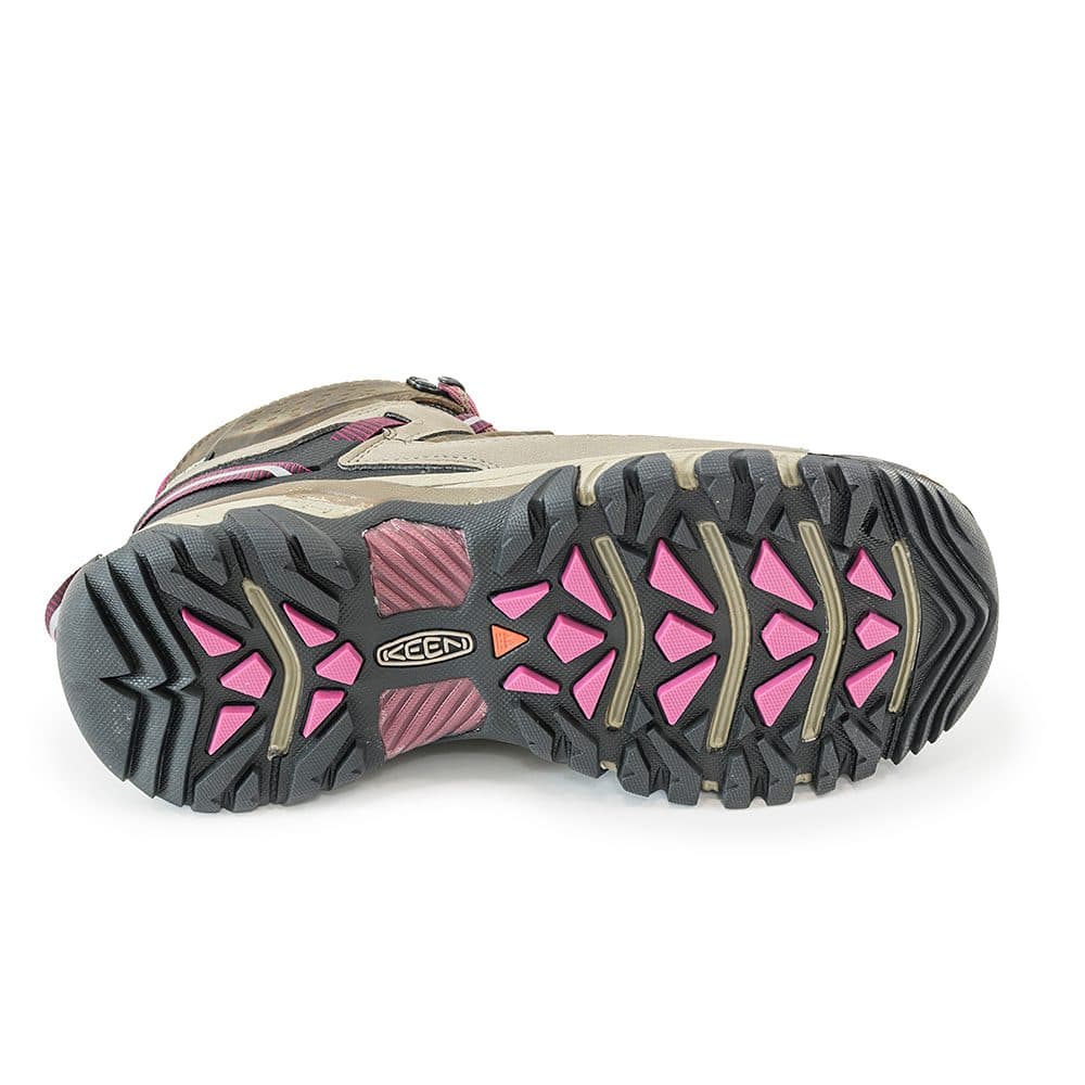 Dámská kotníkové boty Targhee III MID WP W, Weiss/ boysenberry, Keen, 1018178, hnědá - 39.5 | US 9 - náhled 2