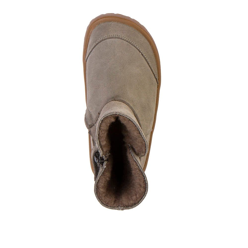 Dětské zimní barefoot boty TEX SUEDE Gray G3160250-3 - 34 - náhled 2