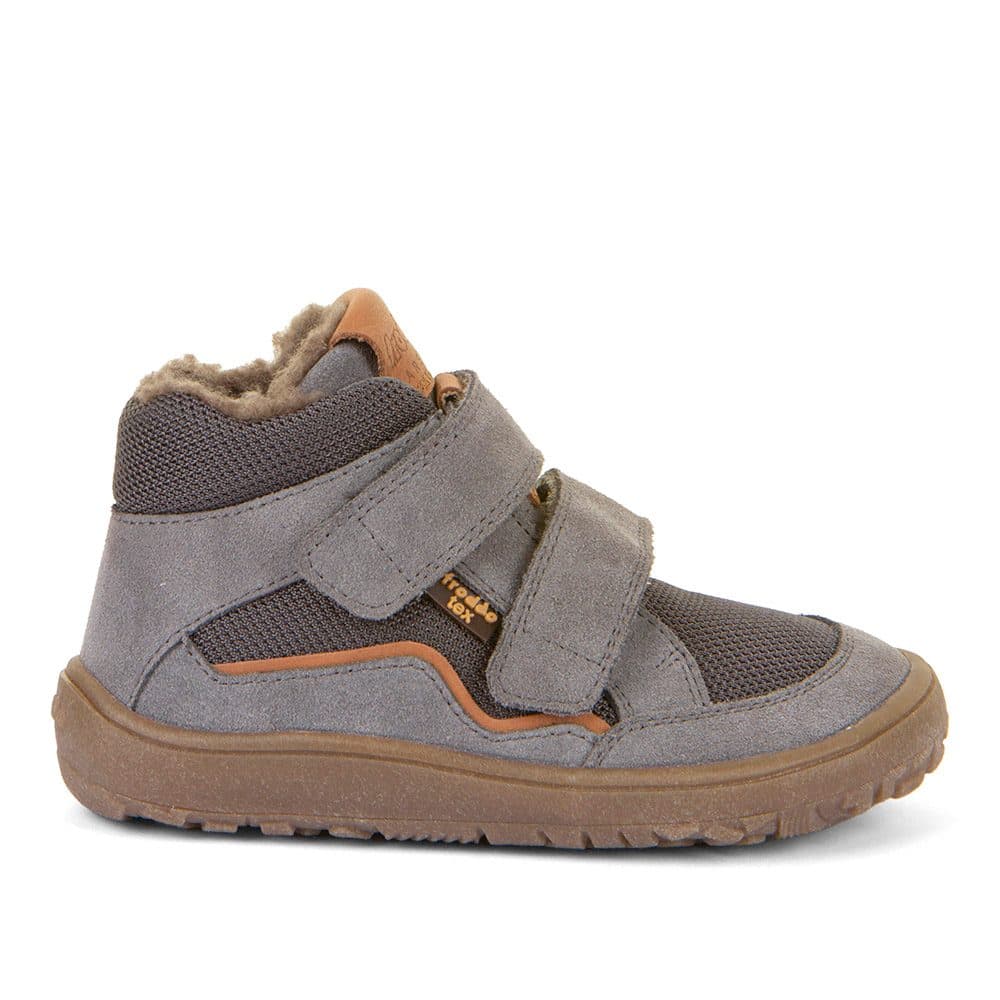 Dětské zimní barefoot boty TEX WOOL Gray, Froddo, G3110254-3W, šedá - 23 - náhled 2